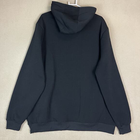 Rebel Minds Hoodie Mens 4XL Black Always Thinking Big Lego Brick Graphic - Picture 9 of 10